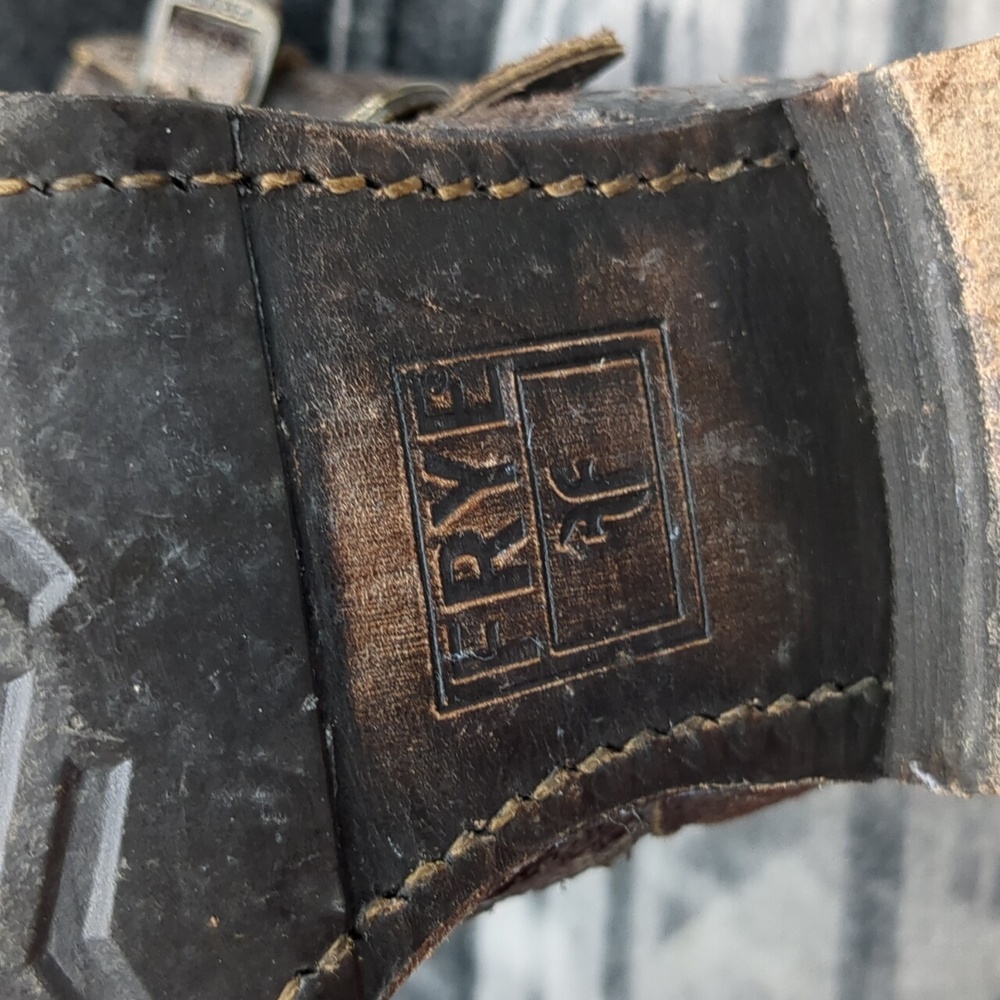 Frye Veronica Harness Riding Boot 7.5 - Picture 12 of 14